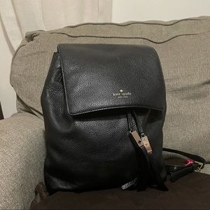 Kate Spade black backpack